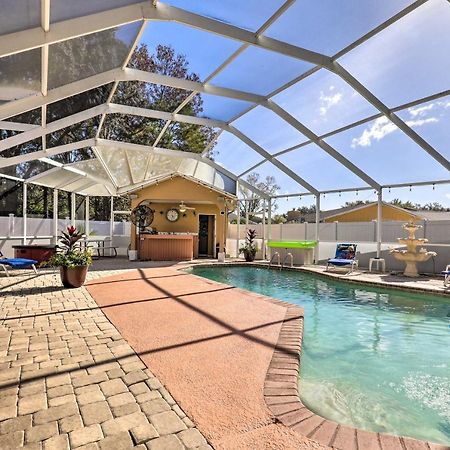Cozy Home In Heart Of Tampa With Lanai And Pool! Екстер'єр фото