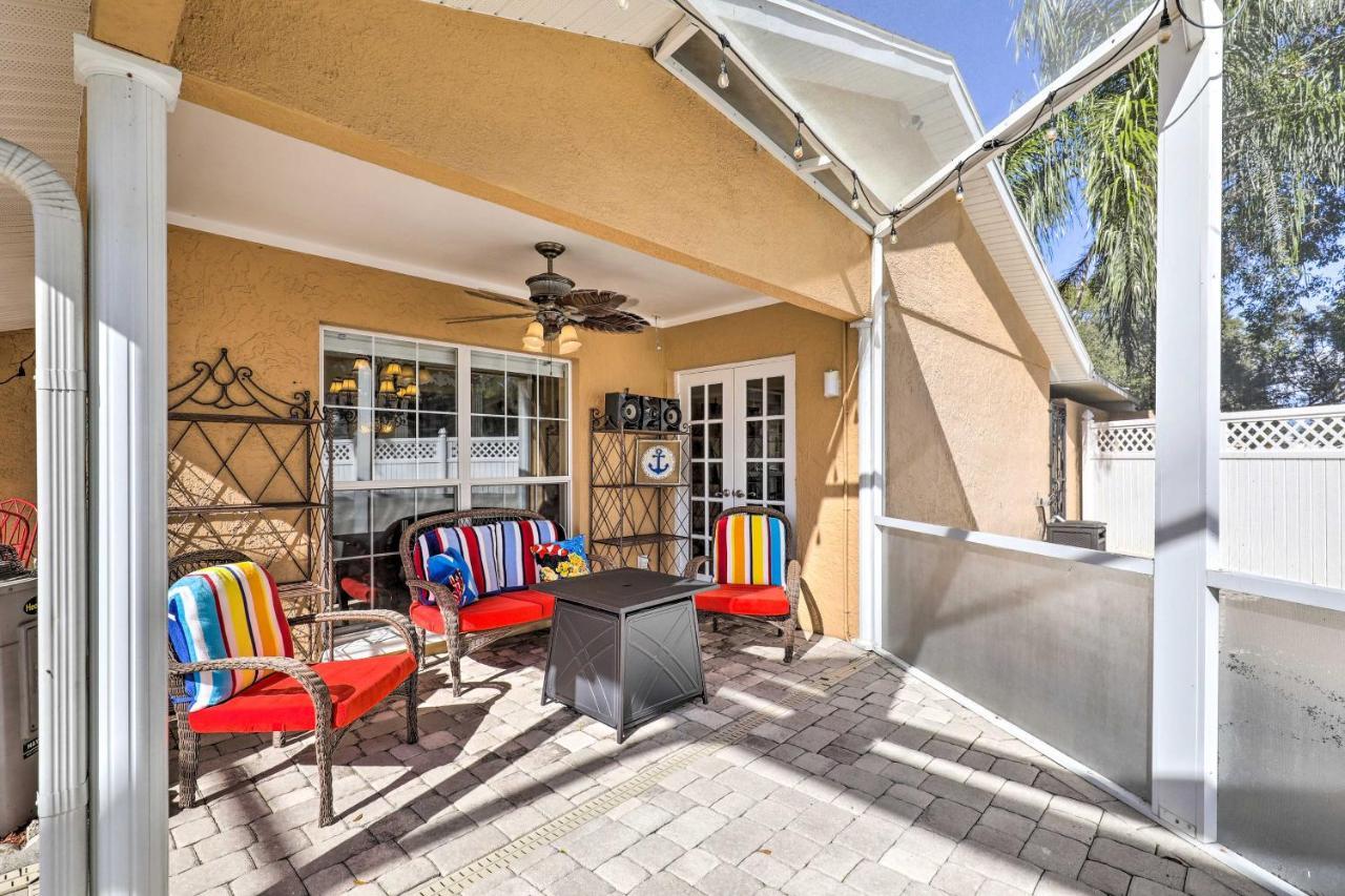 Cozy Home In Heart Of Tampa With Lanai And Pool! Екстер'єр фото